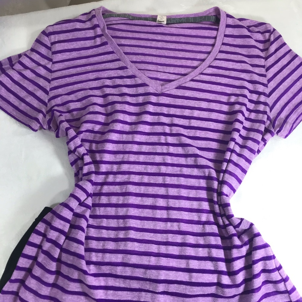 Under armor Charged Heat Gear XL Lavender purple